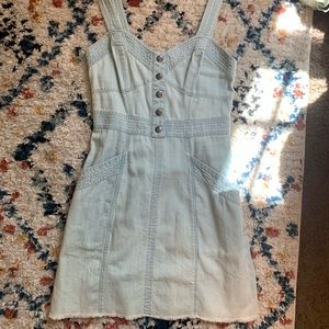 Express Mini Denim Dress